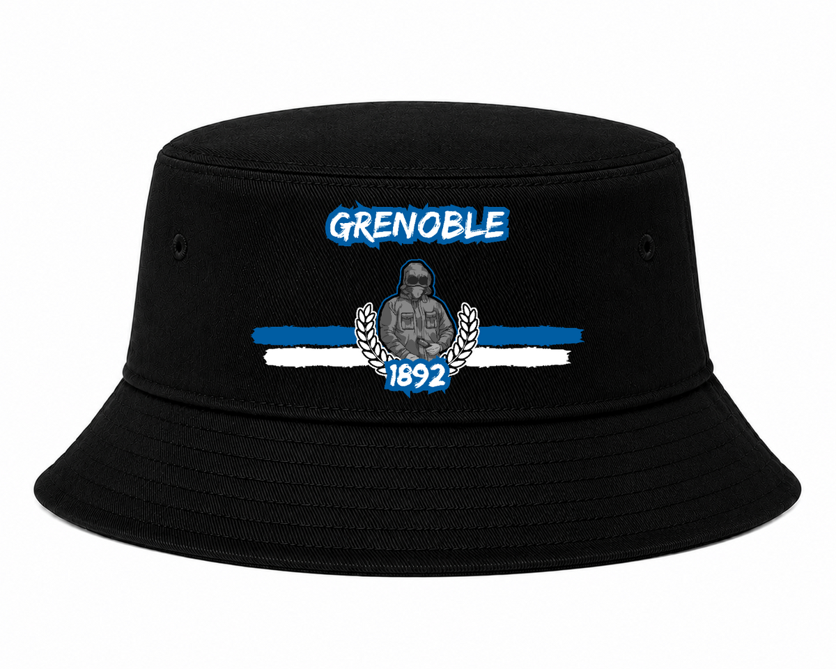 Grenoble - 1892 - Bucket Hat by Ultras Culture - Football Streetwear Merchandise