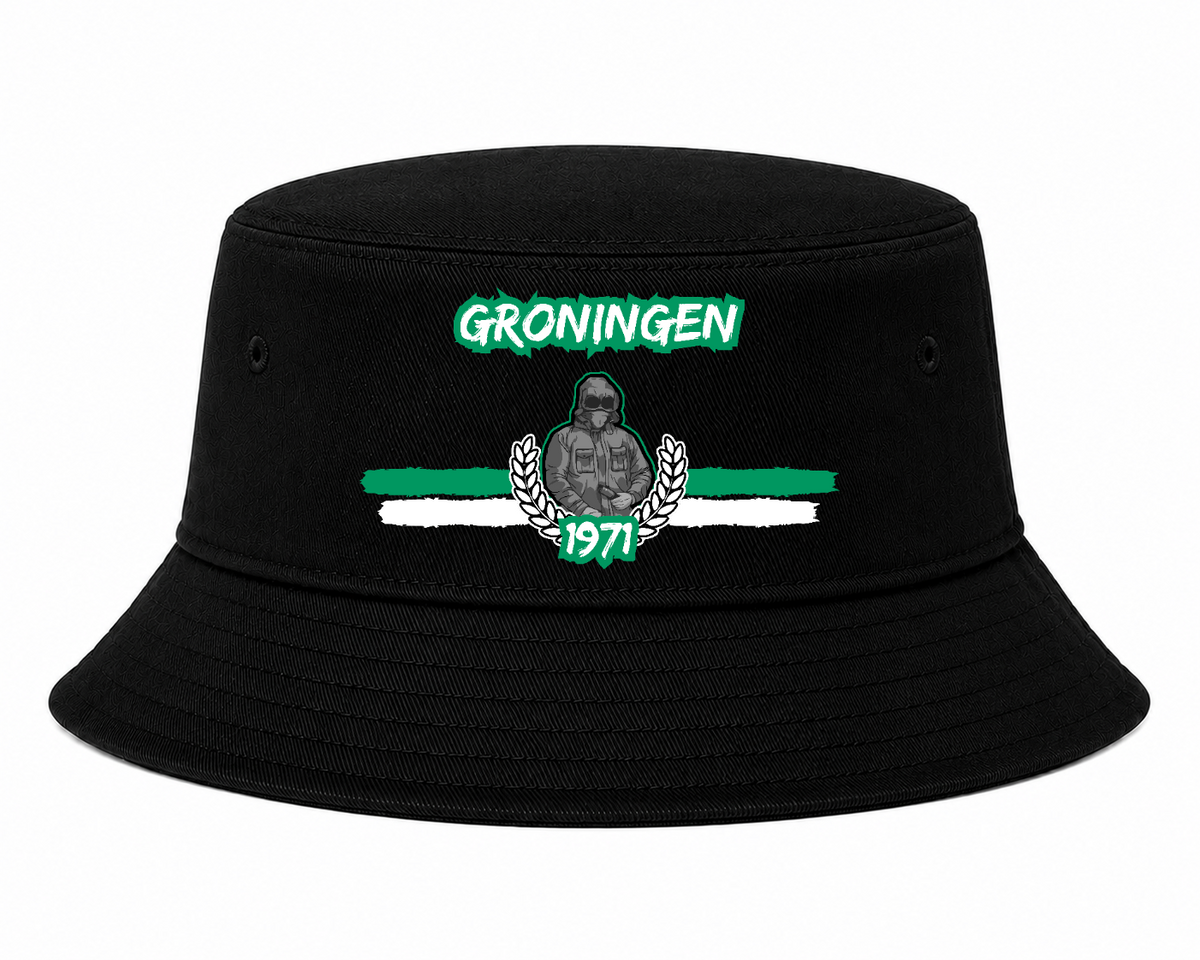 Groningen - 1971 - Bucket Hat by Ultras Culture - Football Streetwear Merchandise