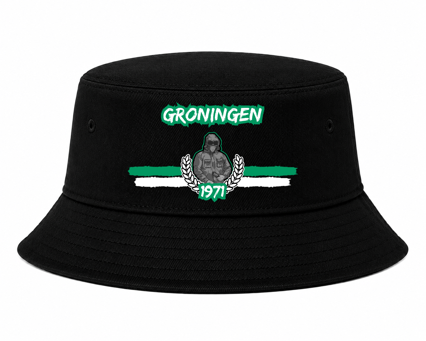 Groningen - 1971 - Bucket Hat by Ultras Culture - Football Streetwear Merchandise