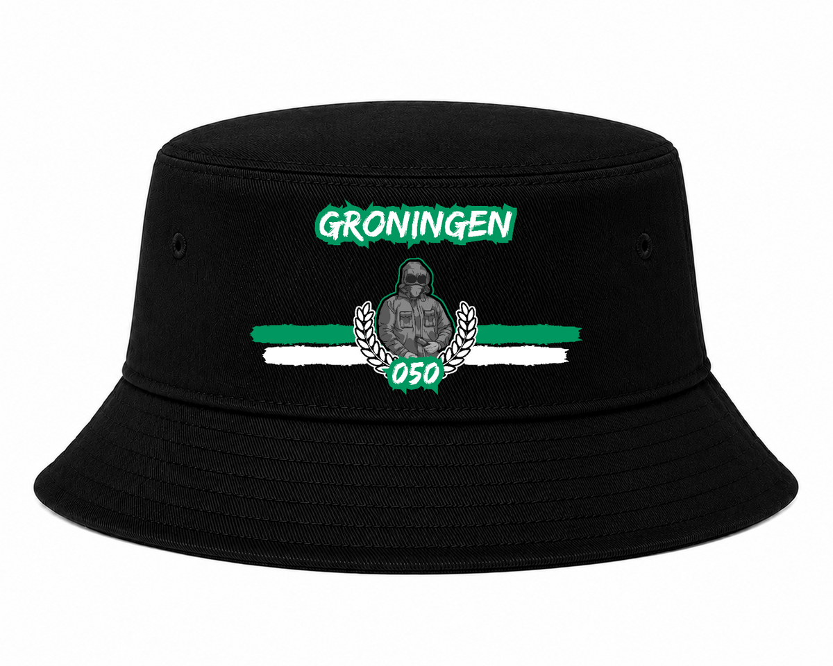 Groningen - 050 - Bucket Hat by Ultras Culture - Football Streetwear Merchandise