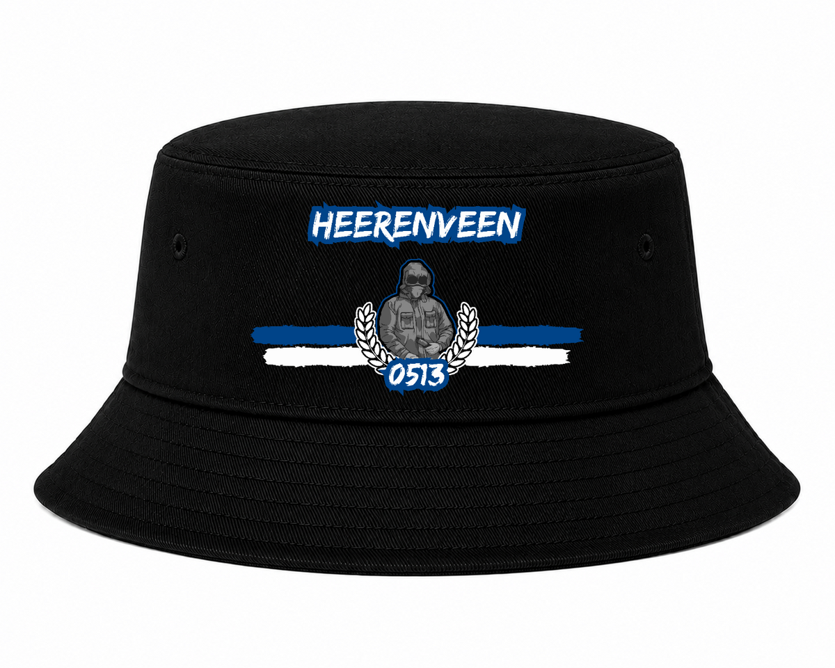 Heerenveen - 0513 - Bucket Hat by Ultras Culture - Football Streetwear Merchandise