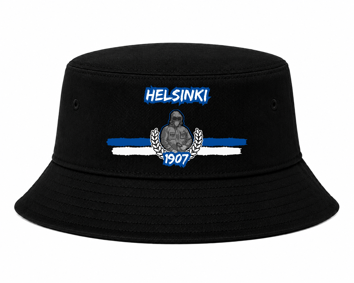 Helsinki - 1907 - Bucket Hat by Ultras Culture - Football Streetwear Merchandise