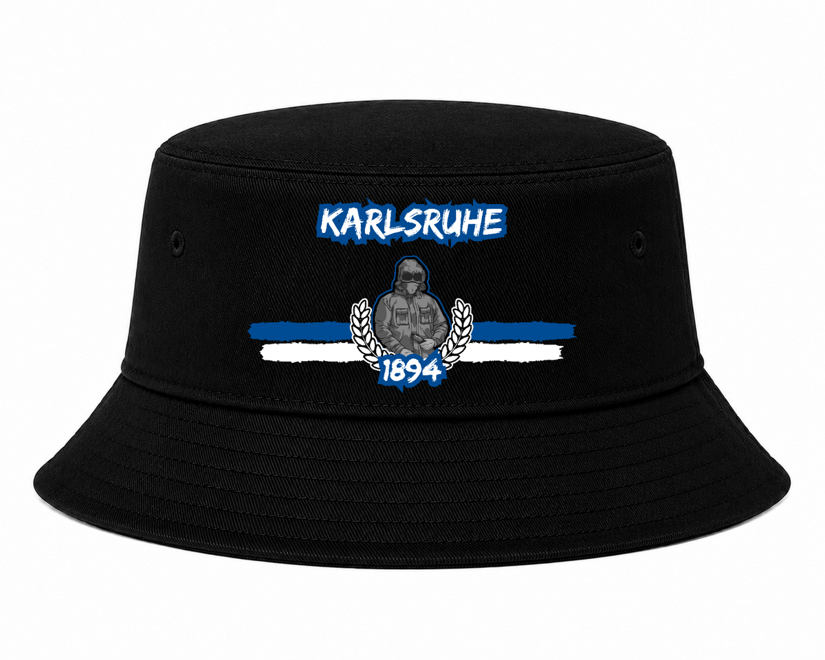 Karlsruhe - 1894 - Bucket Hat by Ultras Culture - Football Streetwear Merchandise