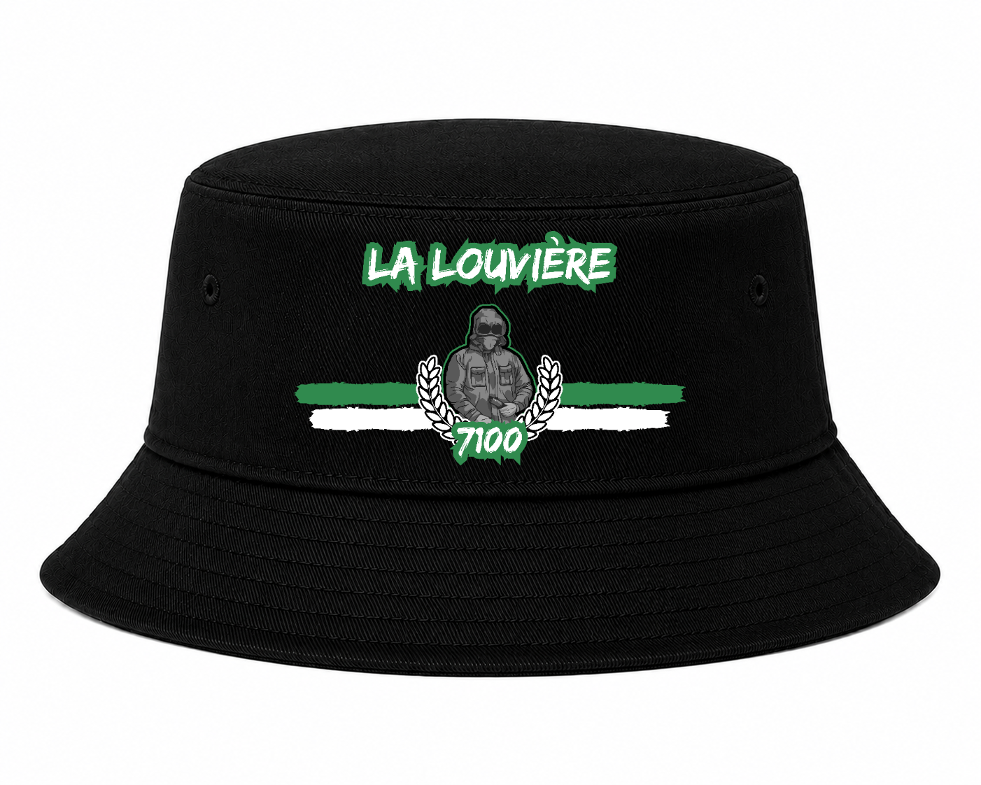 La Louvière - 7100 - Bucket Hat by Ultras Culture - Football Streetwear Merchandise