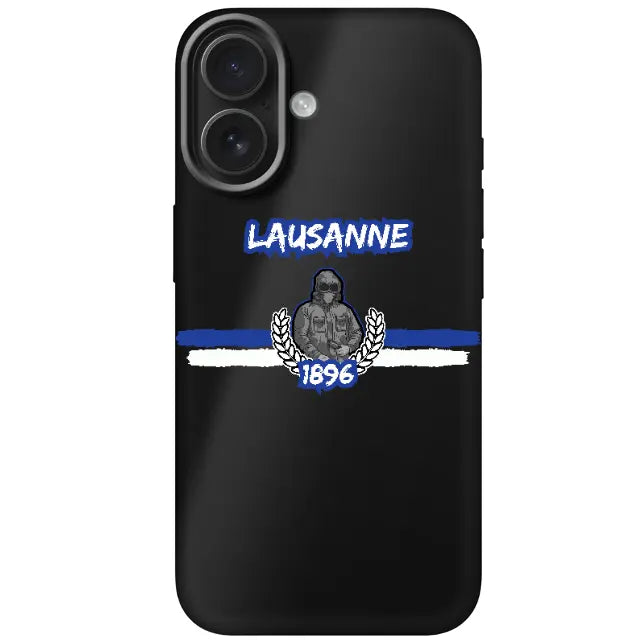Lausanne - 1896 - Phone Case for iPhone by Ultras Culture - Football Streetwear Merchandise