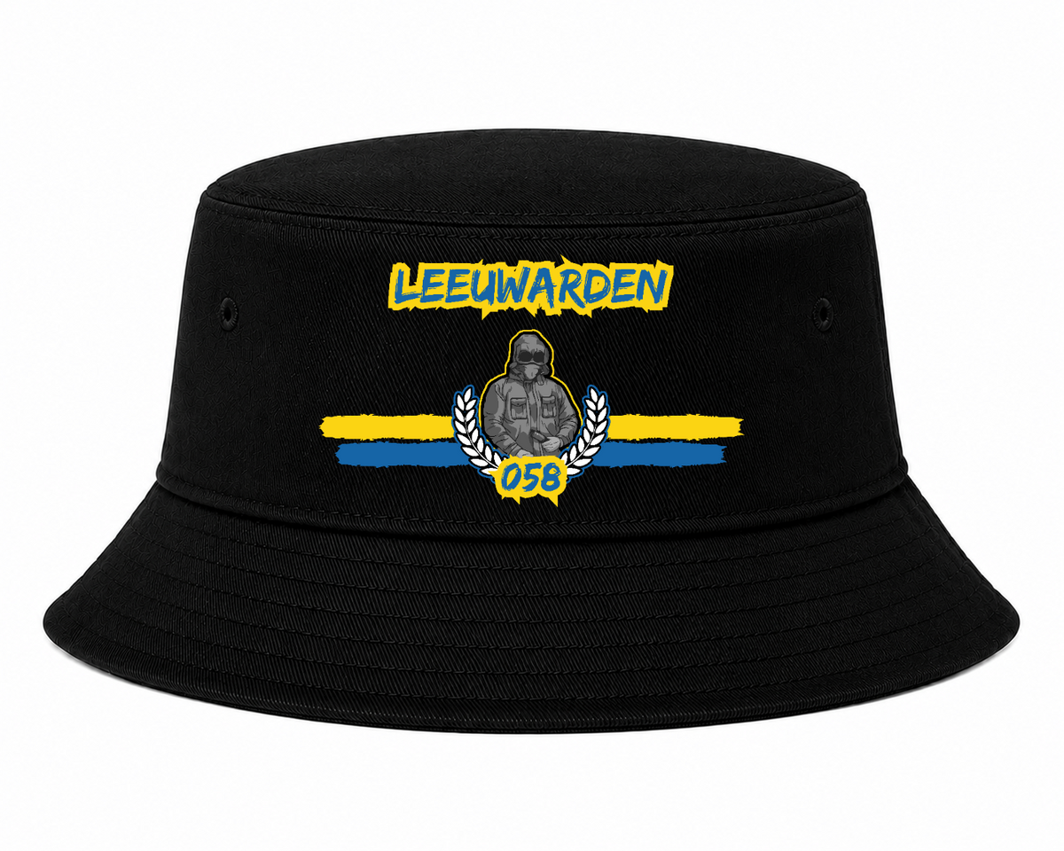 Leeuwarden - 058 - Bucket Hat by Ultras Culture - Football Streetwear Merchandise