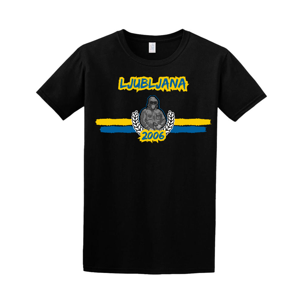 Ljubljana 2006 Citystripe T-Shirt by Ultras Culture
