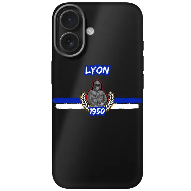 Lyon - 1950 - Phone Case for iPhone by Ultras Culture - Football Streetwear Merchandise