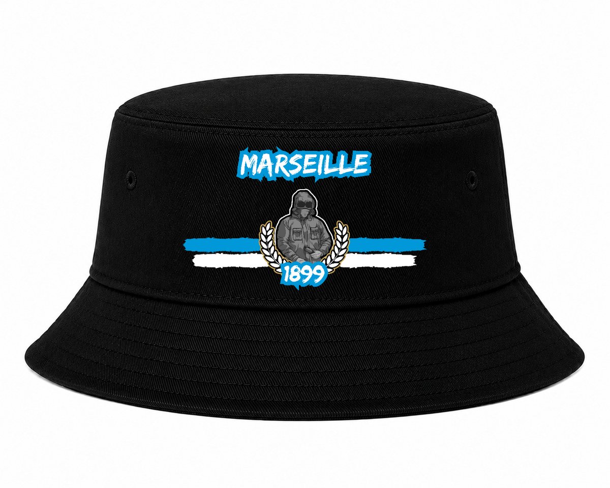 Marseille - 1899 - Bucket Hat by Ultras Culture - Football Streetwear Merchandise