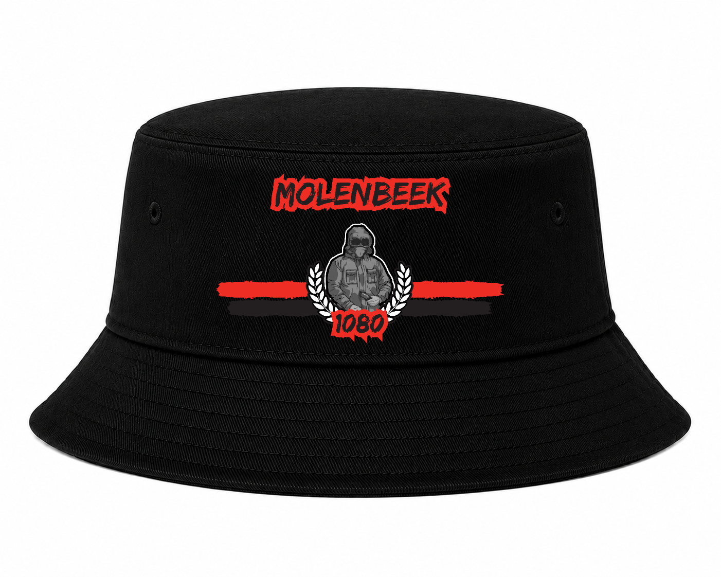 Molenbeek - 1080 - Bucket Hat by Ultras Culture - Football Streetwear Merchandise