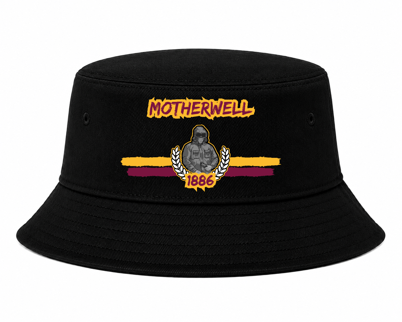 Motherwell - 1886 - Bucket Hat by Ultras Culture - Football Streetwear Merchandise