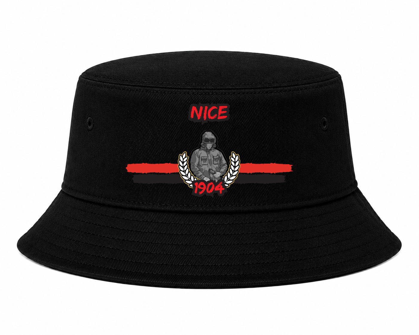 Nice - 1904 - Bucket Hat by Ultras Culture - Football Streetwear Merchandise