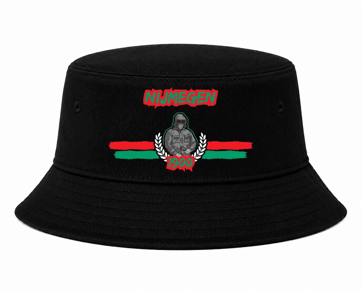 Nijmegen - 1900 - Bucket Hat by Ultras Culture - Football Streetwear Merchandise