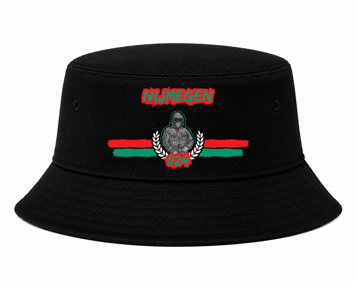 Nijmegen - 024 - Bucket Hat by Ultras Culture - Football Streetwear Merchandise