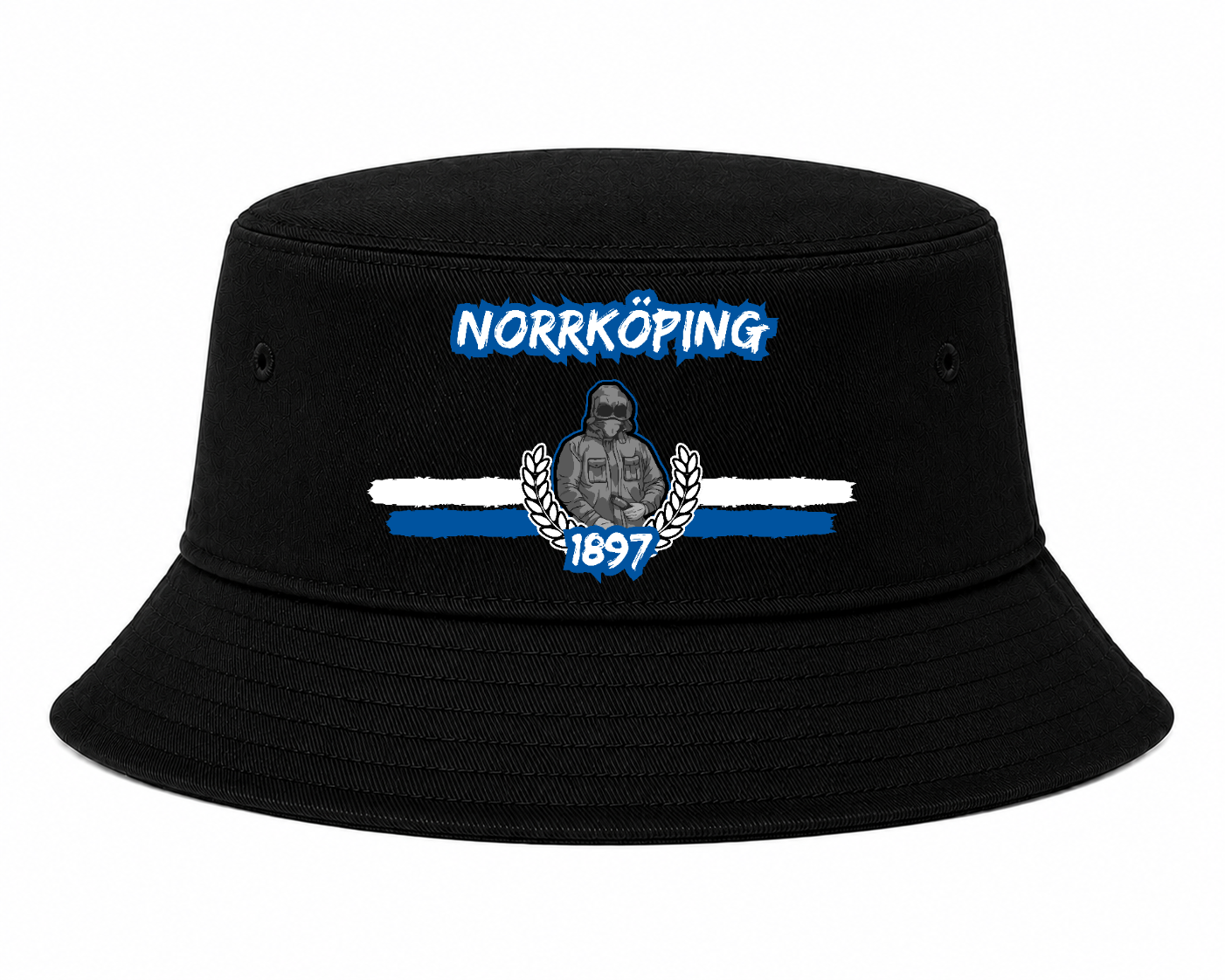 Norrköping - 1897 - Bucket Hat by Ultras Culture - Football Streetwear Merchandise