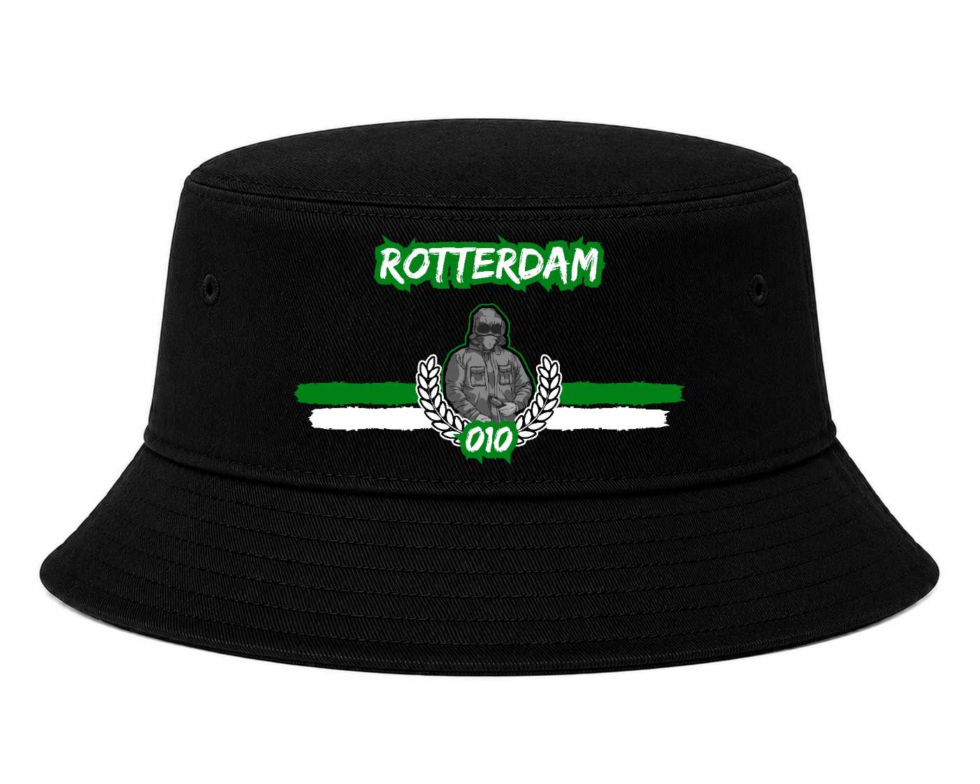 Rotterdam - 010 - Bucket Hat by Ultras Culture - Football Streetwear Merchandise