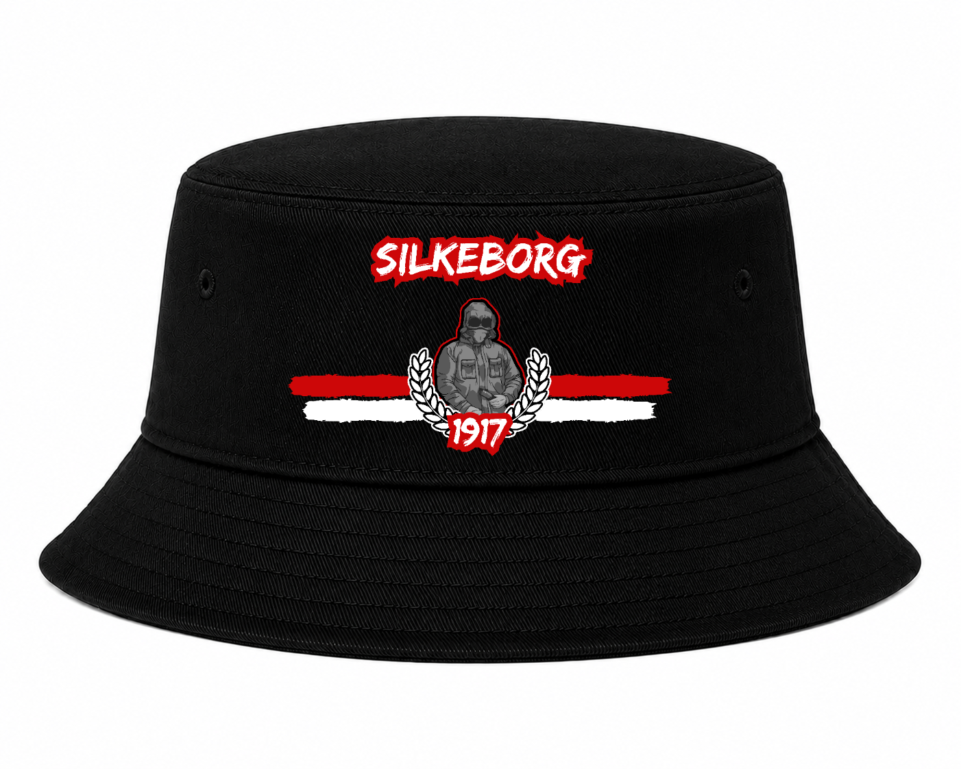 Silkeborg - 1917 - Bucket Hat by Ultras Culture - Football Streetwear Merchandise