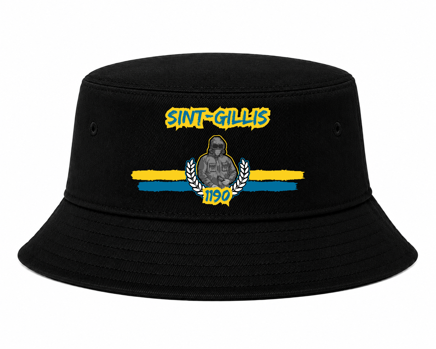 Sint-Gillis - 1190 - Bucket Hat by Ultras Culture - Football Streetwear Merchandise