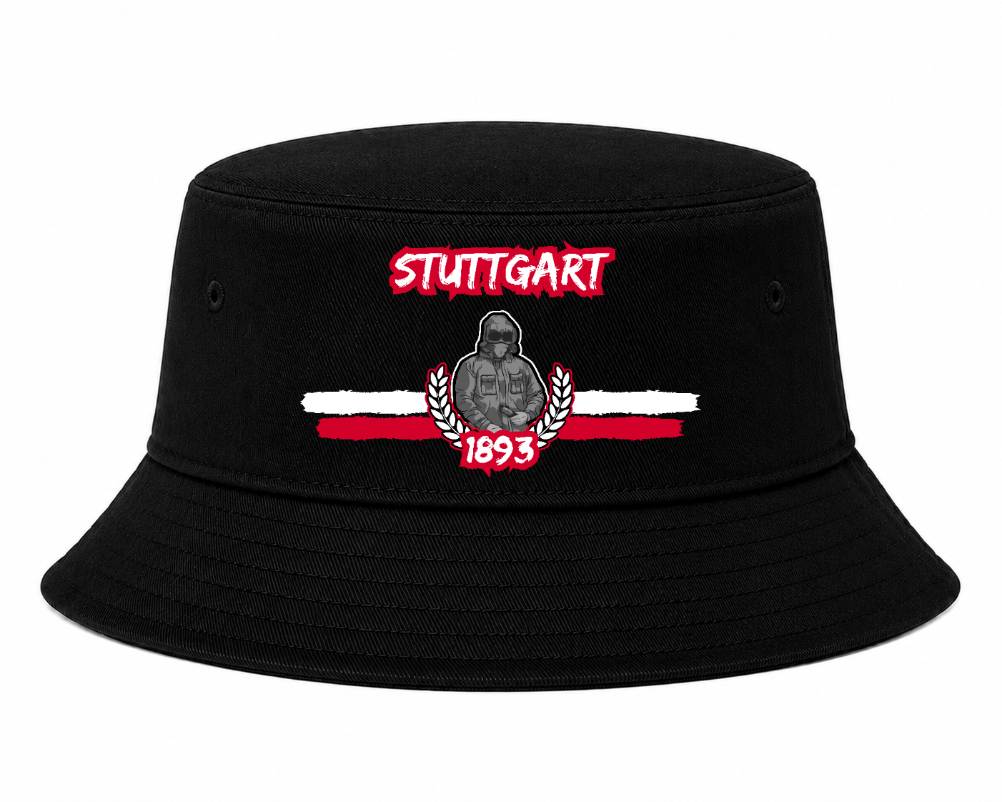 Stuttgart - 1893 - Bucket Hat by Ultras Culture - Football Streetwear Merchandise