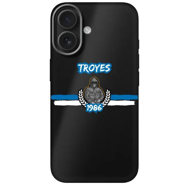 Troyes - 1986 - Phone Case for iPhone by Ultras Culture - Football Streetwear Merchandise