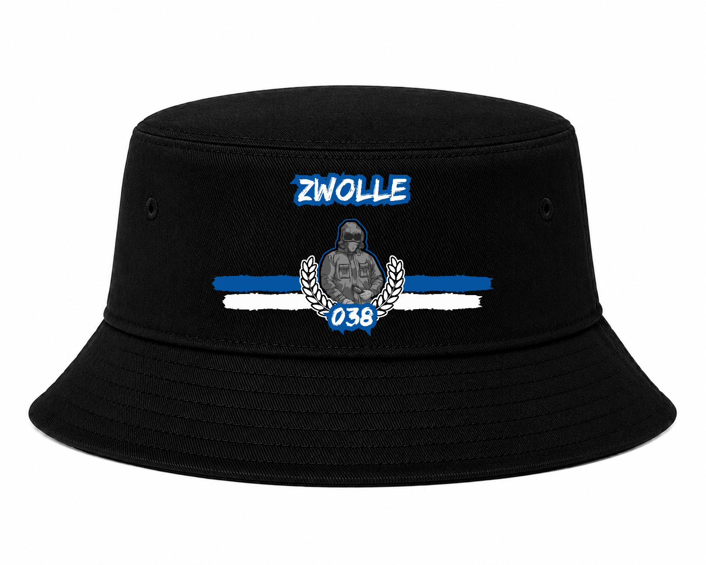Zwolle - 038 - Bucket Hat by Ultras Culture - Football Streetwear Merchandise