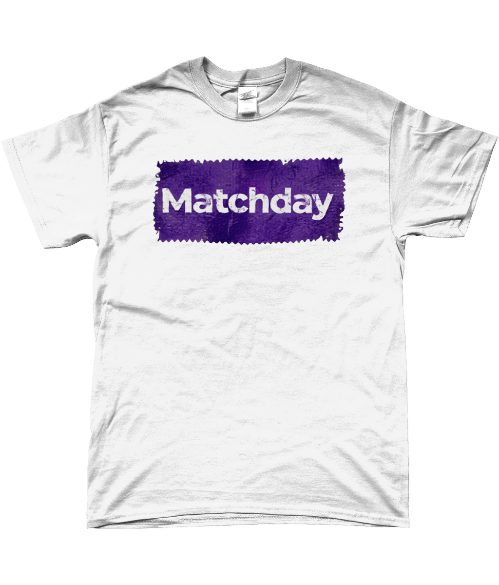 Ultras Culture – Matchday T-Shirt - Purple/White by Ultras Culture - Football Streetwear Merchandise