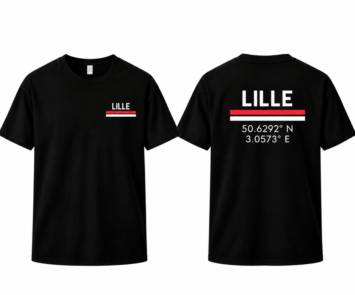 Lille - Citystripe - T-Shirt