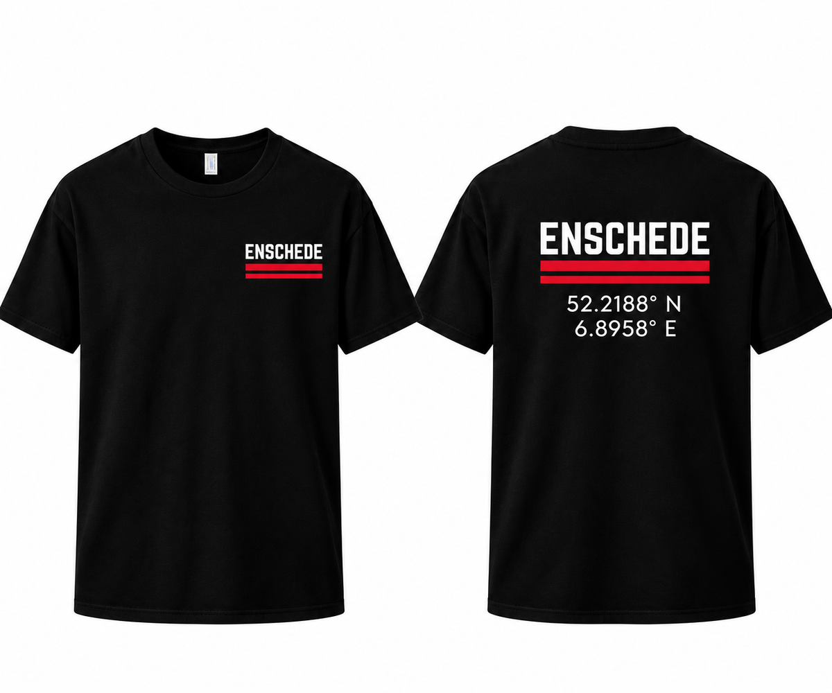 Enschede - Citystripe - T-Shirt