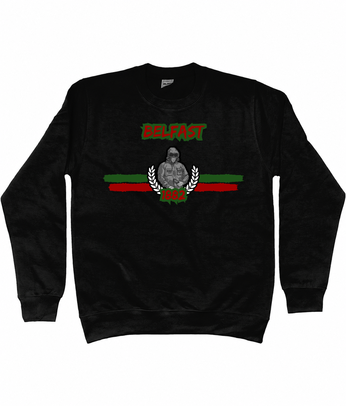 Belfast 1882 Football Sweater by Ultras Culture
