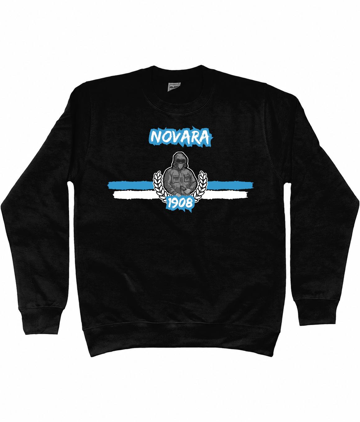 Novara 1908 Football Sweater by Ultras Culture
